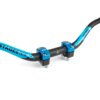 Manubrio motocross 28mm + morsetti Stage6 Blu