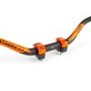 Manubrio motocross 28mm + morsetti Stage6 Arancione