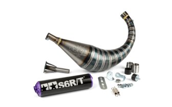 Pot d'&eacute;chappement Stage6 R/T 70 - 80 AM6 Noir / Violet