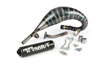 Pot d'&eacute;chappement Stage6 R/T 70 - 80 Beta RR avant 2021 Noir