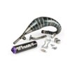 Pot d'&eacute;chappement Stage6 R/T 70 - 80 Beta RR avant 2021 Noir / Violet