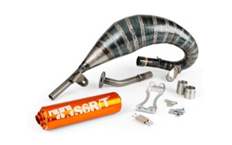 Pot d'&eacute;chappement Stage6 R/T 70 - 80 Beta RR avant 2021 Orange