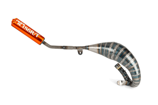 Pot d'&eacute;chappement Stage6 R/T 70 - 80 Beta RR avant 2021 Orange