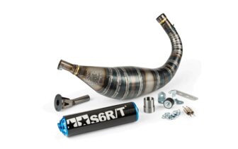 Pot d'&eacute;chappement Stage6 R/T 80 - 90 AM6 Noir / Bleu