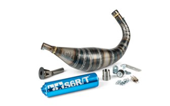 Pot d'&eacute;chappement Stage6 R/T 80 - 90 AM6 Bleu