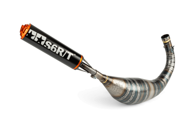 Scarico Stage6 R/T 80 - 90 AM6 Nero / Arancione