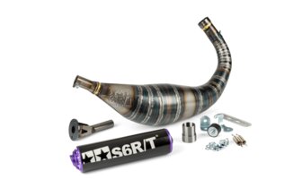 Pot d'&eacute;chappement Stage6 R/T 80 - 90 AM6 Noir / Violet