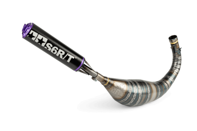 Scarico Stage6 R/T 80 - 90 AM6 Nero / Viola