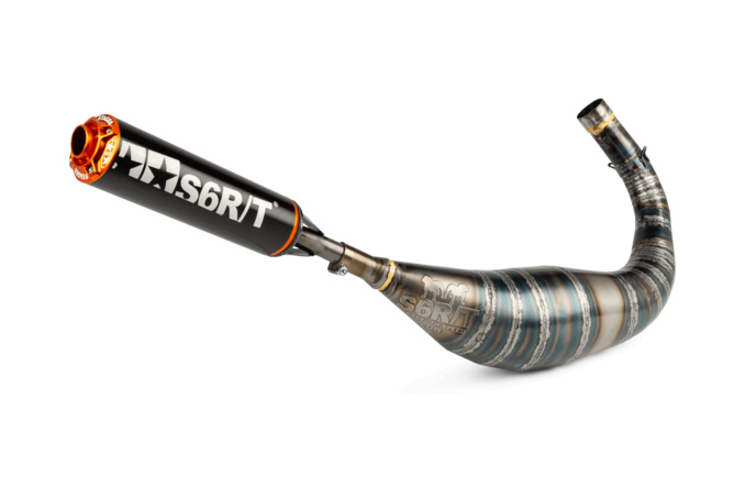 Scarico Stage6 R/T 90 - 100 AM6 Nero / Arancione