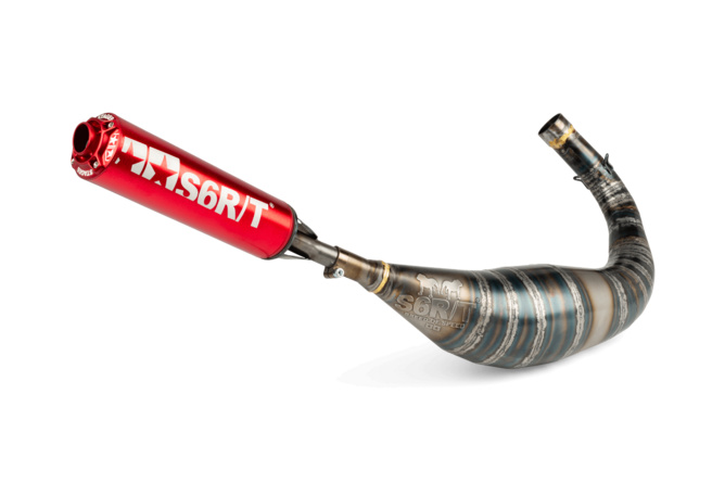 Scarico Stage6 R/T 90 - 100 AM6 Rosso