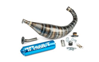 Pot d'&eacute;chappement Stage6 R/T 80 - 90 Derbi Bleu
