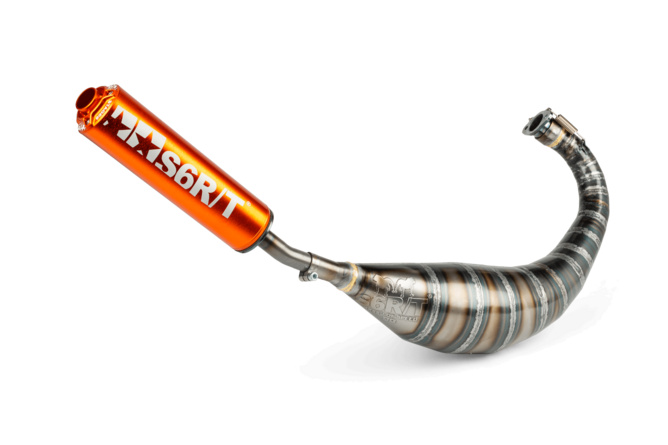 Scarico Stage6 R/T 80 - 90 Derbi Arancione