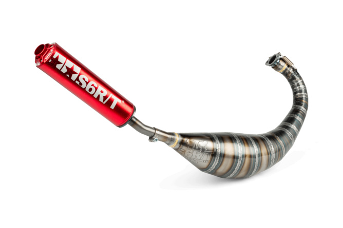 Scarico Stage6 R/T 80 - 90 Derbi Rosso