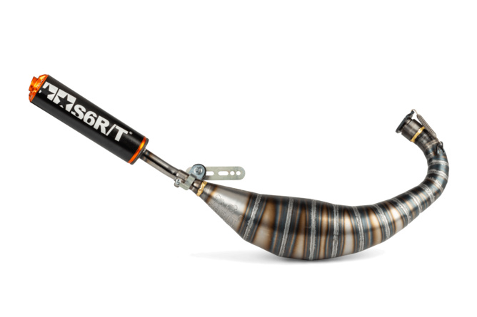 Scarico Stage6 R/T 90 - 100 Derbi Nero / Arancione