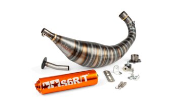 Pot d'&eacute;chappement Stage6 R/T 90 - 100 Derbi Orange