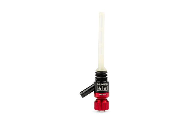 Benzinhahn d.15mm Stage6 Rot