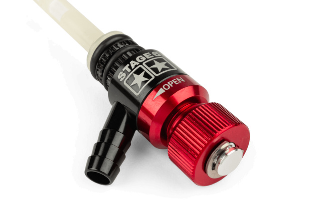 Benzinhahn d.15mm Stage6 Rot