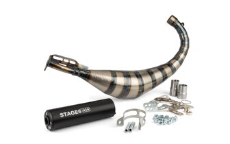 Exhaust Stage6 Streetrace 80 - 90 AM6 Black