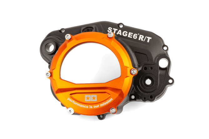 Carter d'embrayage Stage6 R/T AM6 Noir et Orange