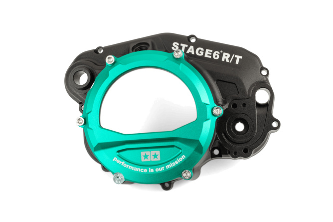 Carter d'embrayage Stage6 R/T AM6 Noir et Turquoise