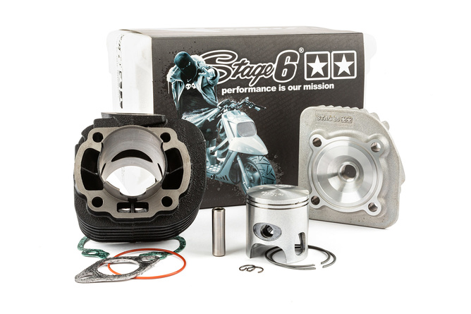 Kit cylindre Stage6 StreetRace 70 Fonte axe 10mm CPI Oliver AC 