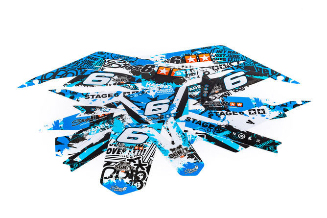 Graphic Kit Derbi Xtreme 2018 - 2020 blue / black