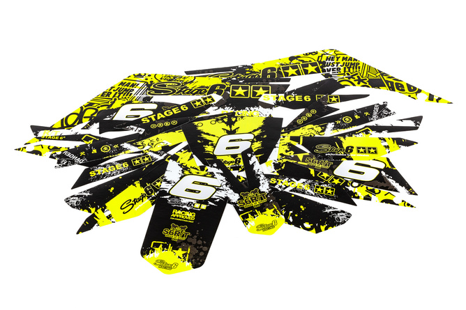 Graphic Kit Derbi Xtreme 2018 - 2020 yellow / black