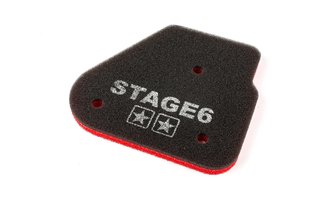 thumbnail image 2 of Malossi 1411412 Red Sponge Air Filter For Yamaha Aerox 50 2T LC Euro 2 - Made In Italy 2 of 6