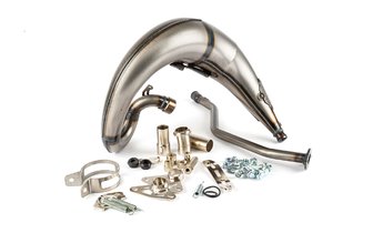 Exhaust (without silencer) Stage6 Streetrace high mount Yamaha DT50