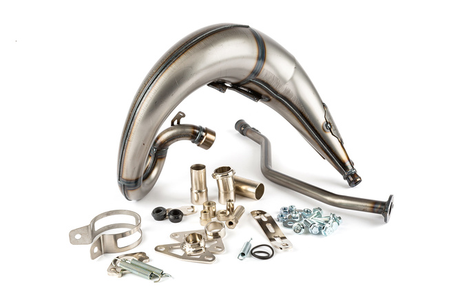 Exhaust (without silencer) Stage6 Streetrace high mount Yamaha DT50