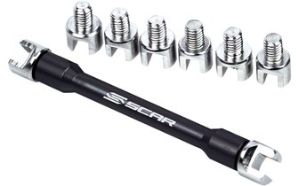 Spoke Wrench with 8 Tips Scar