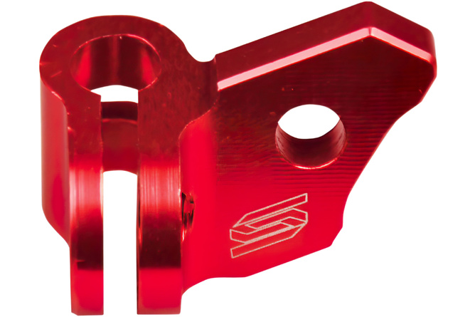 Guide câble d'embrayage Scar aluminium RM-Z 450 rouge