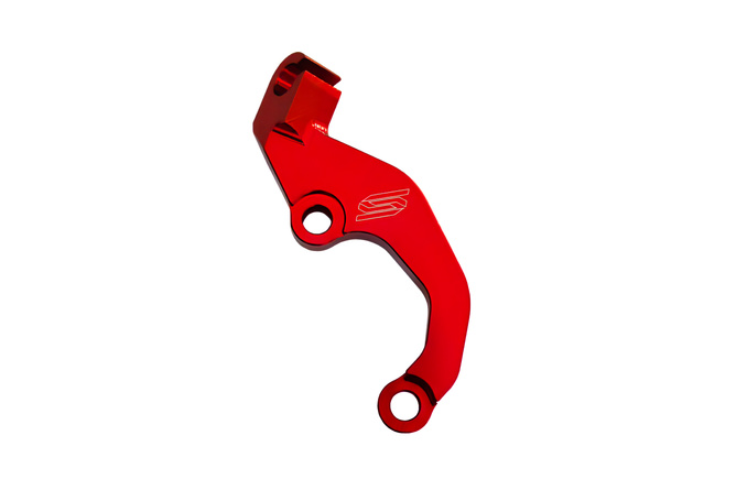 Clutch Cable Guide Scar aluminium CRF 450 red