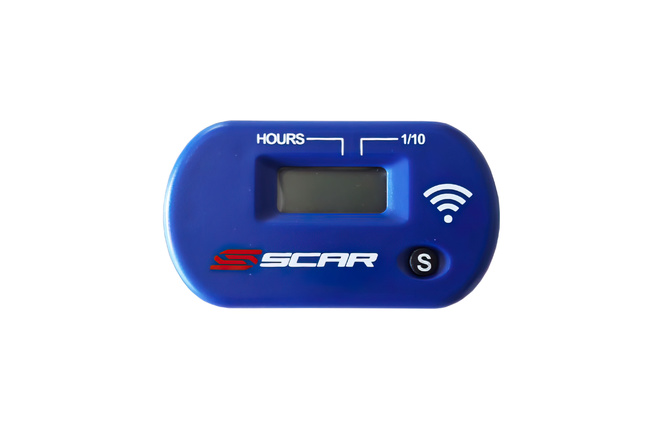 Hour Meter Scar wireless blue