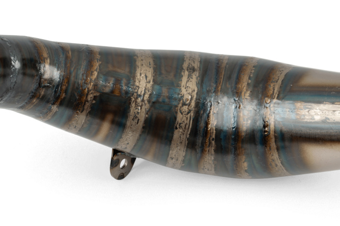 Pot d'échappement SCR Corse Handmade Cross 50 - 70 Beta RR Bleu