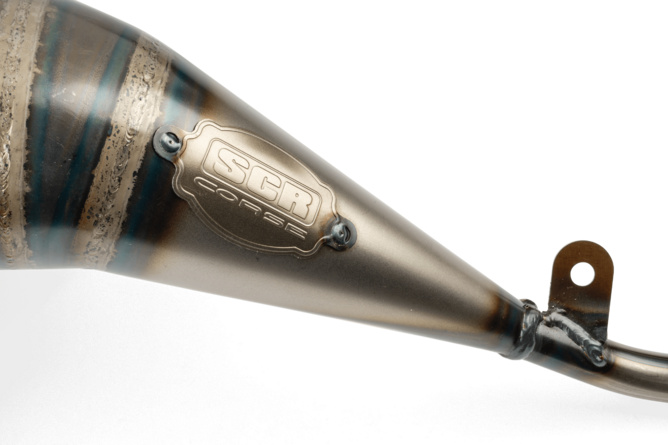 Pot d'échappement SCR Corse Handmade Cross 50 - 70 Beta RR Violet