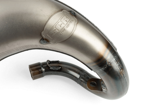 Pot d'échappement SCR Corse Handmade Cross 50 - 70 Rieju MRT Rouge