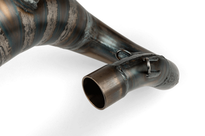 Pot d'échappement SCR Corse Racing Line Cross 70 - 80 Beta RR Bleu