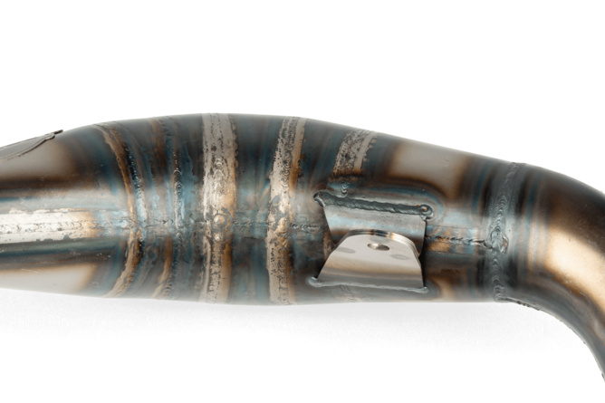 Pot d'échappement SCR Corse Racing Line Cross 70 - 80 Rieju MRT Rouge