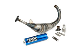Pot d'échappement SCR Corse Racing Line 70 - 80 AM6 Bleu