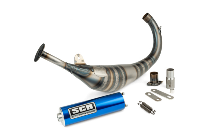 Pot d'échappement SCR Corse Racing Line 70 - 80 AM6 Bleu