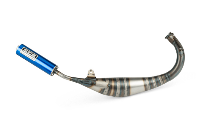 Pot d'échappement SCR Corse Racing Line 70 - 80 AM6 Bleu