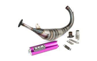 Pot d'échappement SCR Corse Racing Line 70 - 80 AM6 Violet