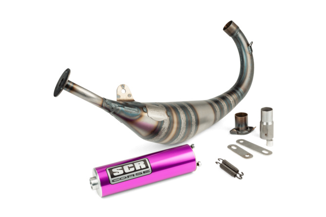 Pot d'échappement SCR Corse Racing Line 70 - 80 AM6 Violet