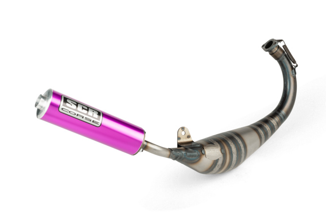 Pot d'échappement SCR Corse Racing Line 70 - 80 AM6 Violet