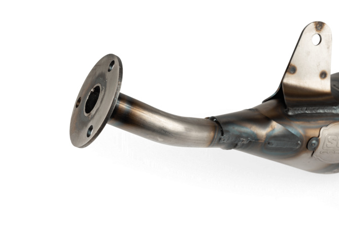 Pot d'échappement SCR Corse Racing Line 70 - 80 Derbi Bleu