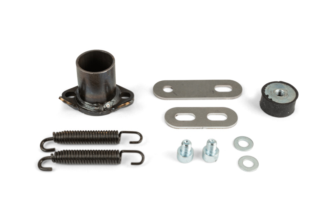 Pot d'échappement SCR Corse Racing Line 70 - 80 Derbi Rouge