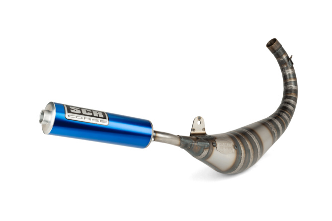 Pot d'échappement SCR Corse Racing Line 80 - 90 AM6 Bleu