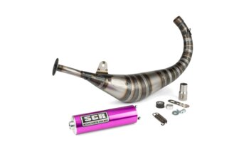 Pot d'échappement SCR Corse Racing Line 80 - 90 AM6 Violet