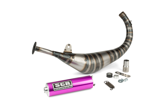 Pot d'échappement SCR Corse Racing Line 80 - 90 AM6 Violet
